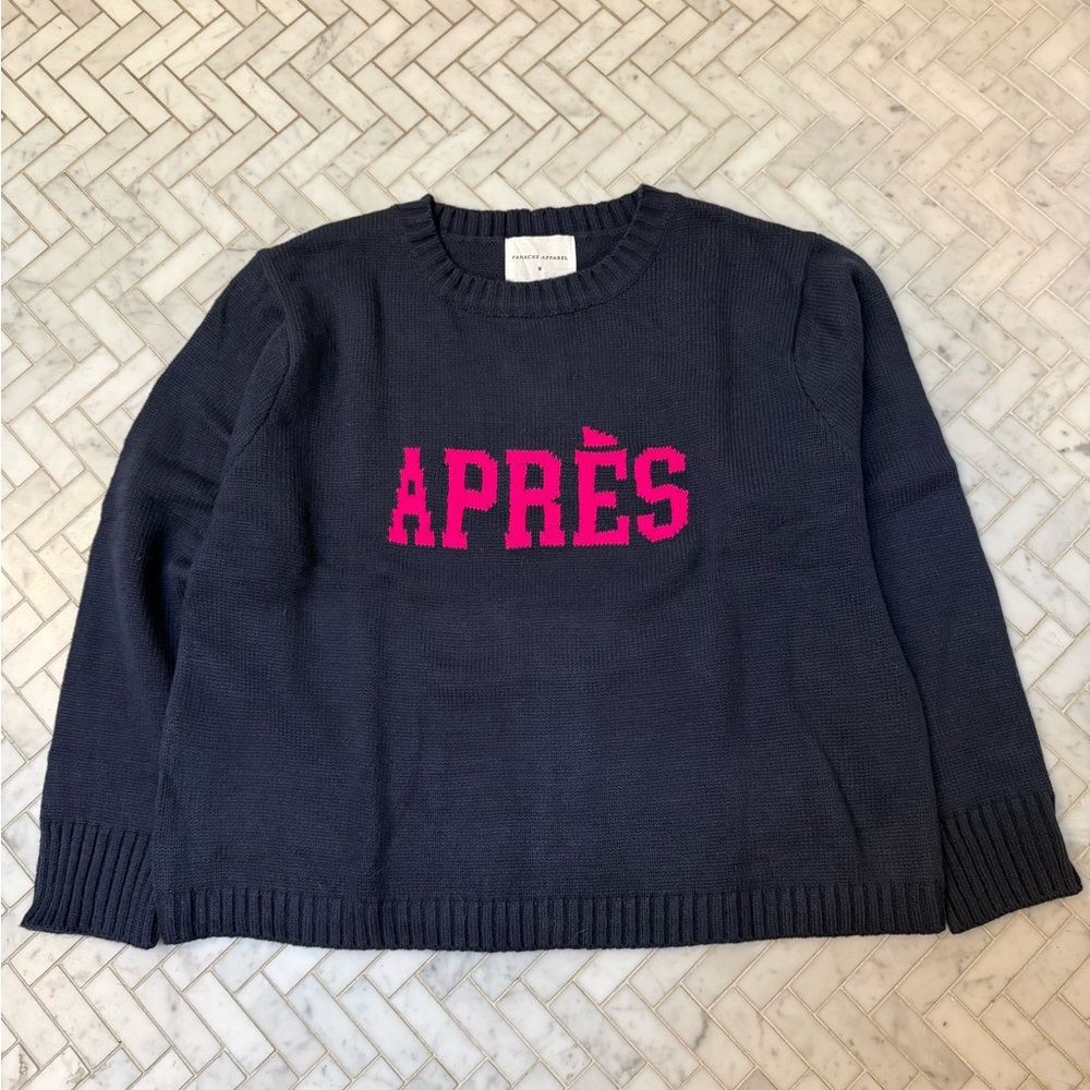 Women's Navy Après Ski Sweater